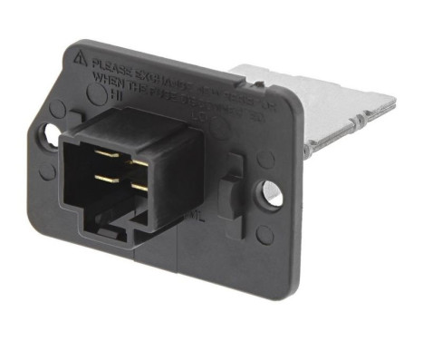Resistor, interior blower