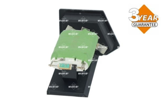 Resistor, interior blower