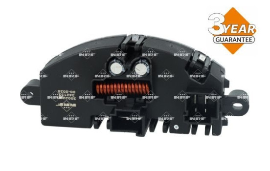Resistor, interior blower