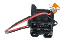 Resistor, interior blower