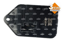 Resistor, interior blower