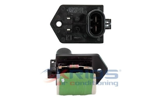 Resistor, interior fan