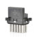 Resistor, interior fan