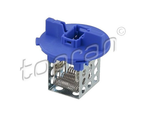 Resistor, interior fan