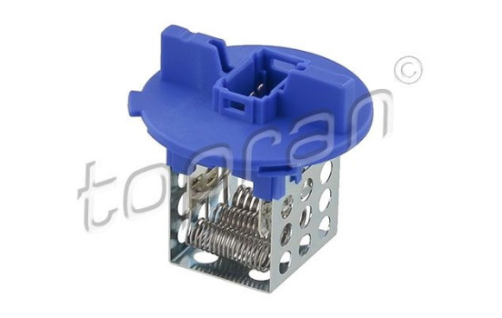 Resistor, interior fan