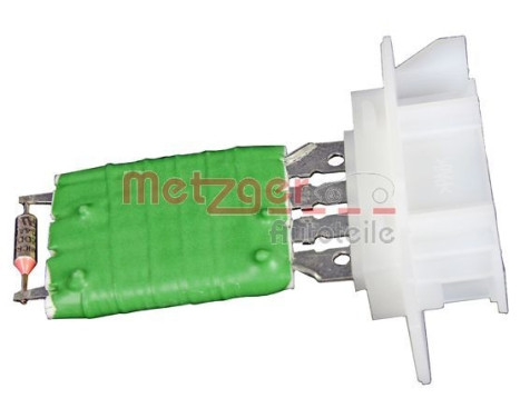 Resistor, interior fan