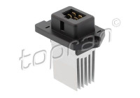 Resistor, interior fan
