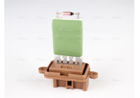 Resistor, interior fan