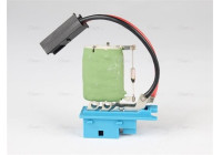 Resistor, interior fan