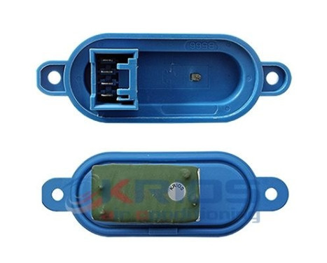 Resistor, interior fan