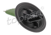 Resistor, interior fan