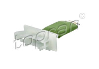 Resistor, interior fan