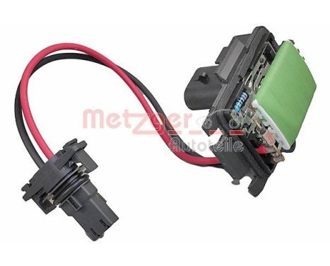 Resistor, interior fan