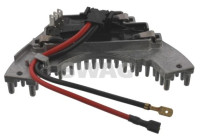 Resistor, interior fan