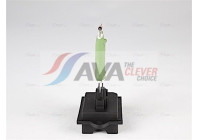 Resistor, interior fan