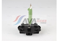 Resistor, interior fan