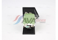 Resistor, interior fan
