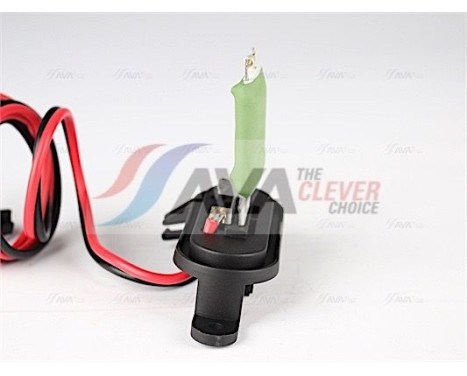 Resistor, interior fan