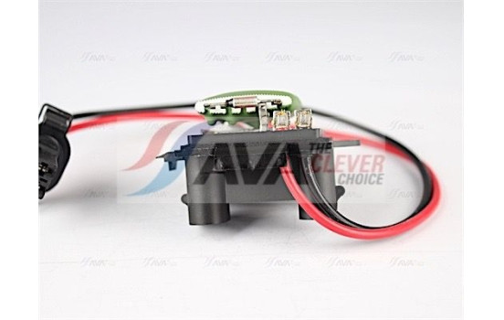 Resistor, interior fan