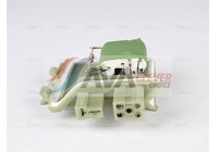 Resistor, interior fan