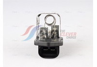 Resistor, interior fan