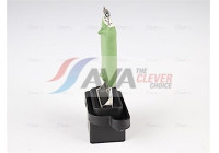 Resistor, interior fan