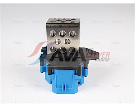 Resistor, interior fan