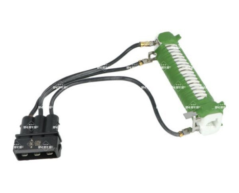 Resistor, interior fan