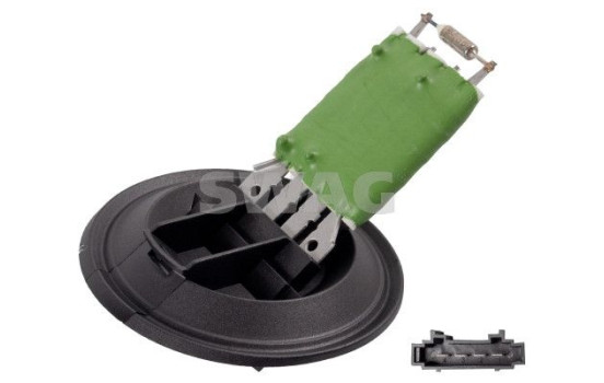 Resistor, interior fan