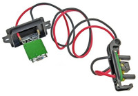 Resistor, interior fan