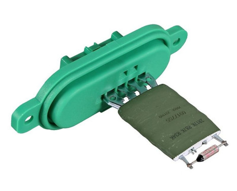 Resistor, interior fan