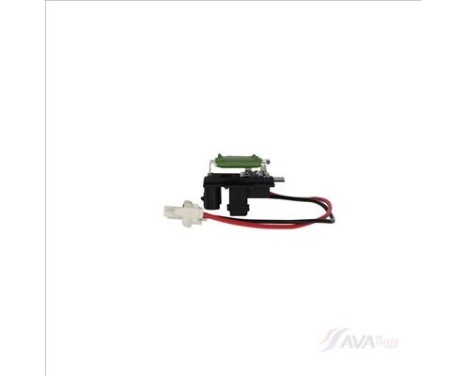 Resistor, interior fan
