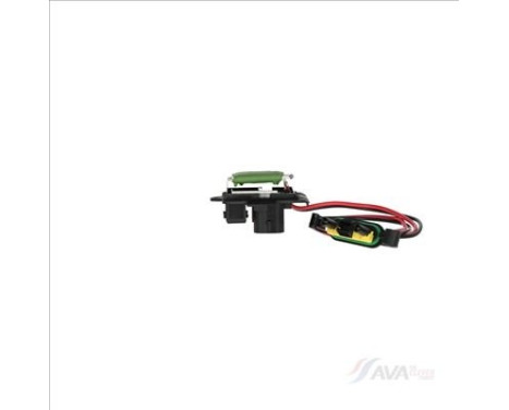 Resistor, interior fan