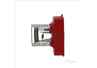 Resistor, interior fan