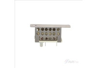 Resistor, interior fan
