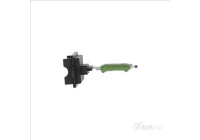 Resistor, interior fan
