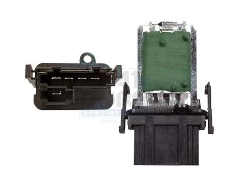 Resistor, interior fan