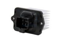 Resistor, interior fan