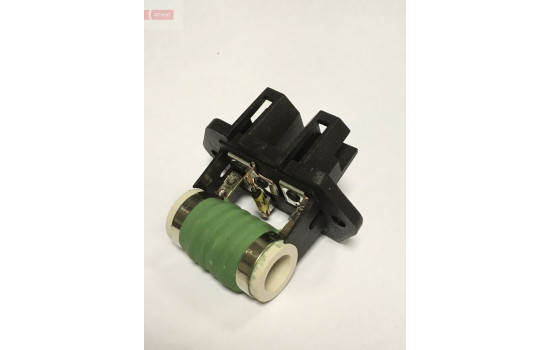Series resistor, electric motor cooling fan