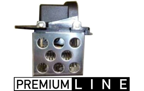 Series resistor, electric motor cooling fan