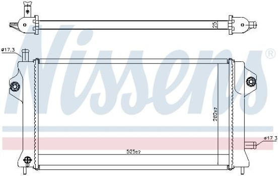 Cooler, drive battery 606529 Nissens, Image 5