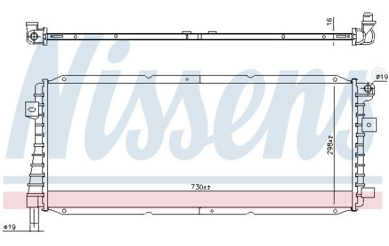 Cooler, drive battery 606557 Nissens