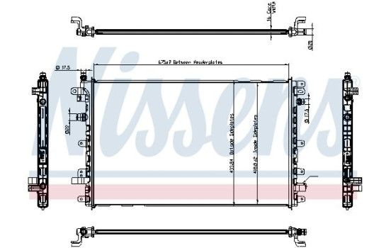 Cooler, drive battery 630772 Nissens, Image 5