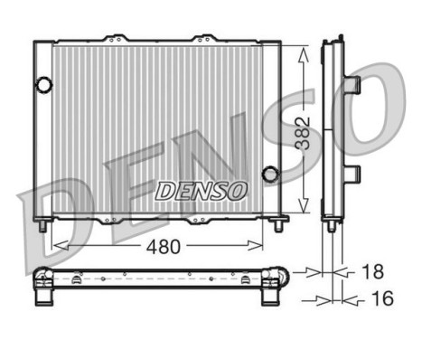 Cooler Module DRM23099 Denso