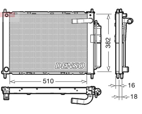 Cooler Module DRM46101 Denso