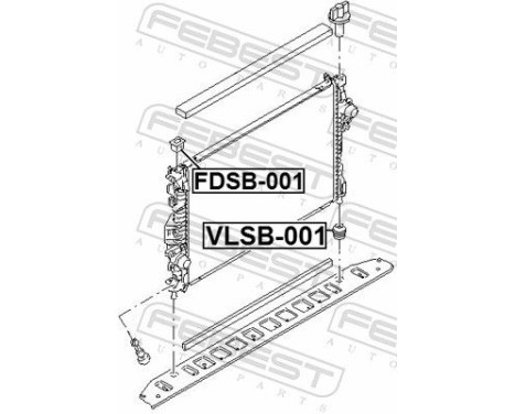 Mounting, radiator, Image 2