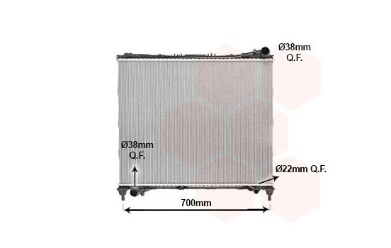 Radiator 02012708 International Radiators