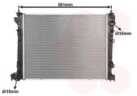 RADIATOR 15012704 Van Wezel