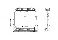 RADIATOR 28002070 International Radiators