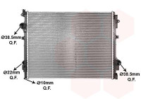 RADIATOR 30012736 Van Wezel